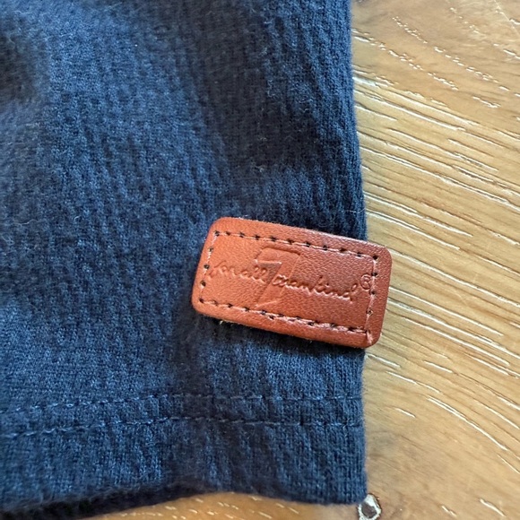 7 For All Mankind Dark Blue Kids Button Down Shirt Set - Picture 4 of 4